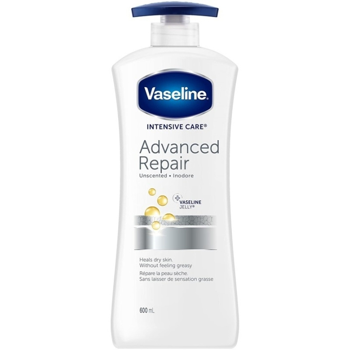 Vaseline Advanced Repair Body Lotion 600ml ryhmässä KAUNEUS JA TERVEYS / Ihonhoito / Kehon hoito / Vartalovoide @ TP E-commerce Nordic AB (C62261)