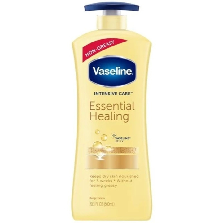 Vaseline Essential Healing Body Lotion 600ml ryhmässä KAUNEUS JA TERVEYS / Ihonhoito / Kehon hoito / Vartalovoide @ TP E-commerce Nordic AB (C62263)