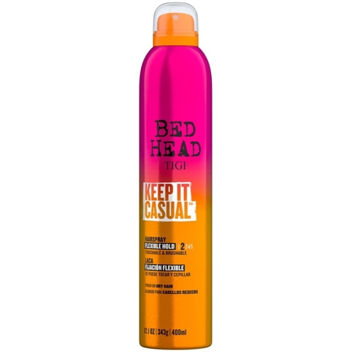 TIGI Bed Head Keep It Casual Hairspray 400ml ryhmässä KAUNEUS JA TERVEYS / Hiukset &Stailaus / Hiusten stailaus / Hiuslakka @ TP E-commerce Nordic AB (C62271)