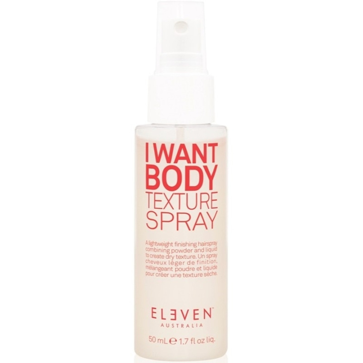 Eleven Australia I Want Body Texture Spray 50ml ryhmässä KAUNEUS JA TERVEYS / Hiukset &Stailaus / Hiusten stailaus / Hiuslakka @ TP E-commerce Nordic AB (C62285)