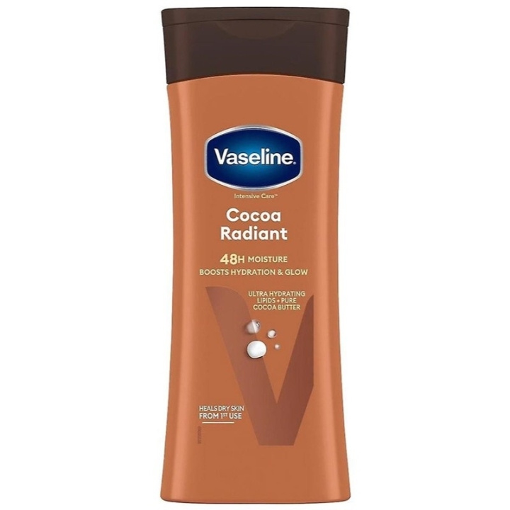 Vaseline Intensive Care Cocoa Radiant 200ml ryhmässä KAUNEUS JA TERVEYS / Ihonhoito / Kehon hoito / Vartalovoide @ TP E-commerce Nordic AB (C62380)