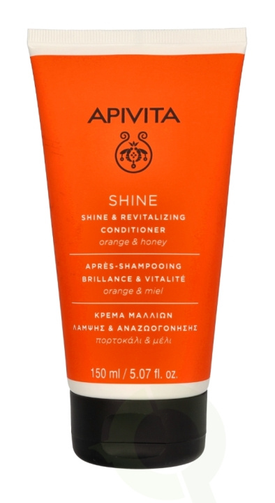Apivita Shine & Revitalizing Conditioner 150 ml Orange & Honey ryhmässä KAUNEUS JA TERVEYS / Hiukset &Stailaus / Hiustenhoito / Hoitoaine @ TP E-commerce Nordic AB (C62430)