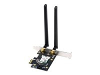 ASUS PCE-AX1800 Network Adapter PCI Express x1 1775Mbps ryhmässä TIETOKOONET & TARVIKKEET / Verkko / Verkkokortti / PCI Express langaton @ TP E-commerce Nordic AB (C62500)