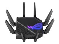 ASUS ROG Rapture GT-AXE16000 Trådlös router Desktop ryhmässä TIETOKOONET & TARVIKKEET / Verkko / Reititin @ TP E-commerce Nordic AB (C62501)