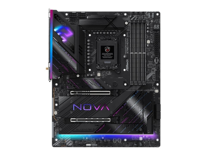 ASRock Phantom Gaming Z790 NOVA WiFi ATX LGA1700 Intel Z790 ryhmässä TIETOKOONET & TARVIKKEET / Tietokoneen komponentit / Emolevyt @ TP E-commerce Nordic AB (C62584)