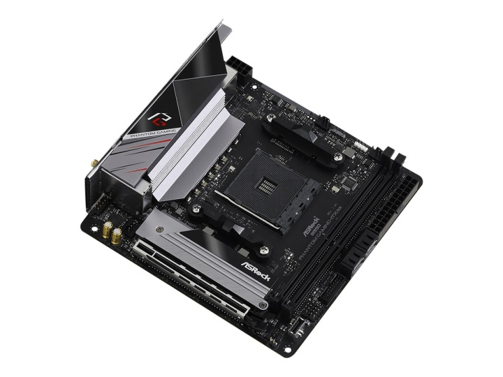 ASRock B550 Phantom Gaming-ITX/ax Mini ITX AM4 AMD B550 ryhmässä TIETOKOONET & TARVIKKEET / Tietokoneen komponentit / Emolevyt @ TP E-commerce Nordic AB (C62628)