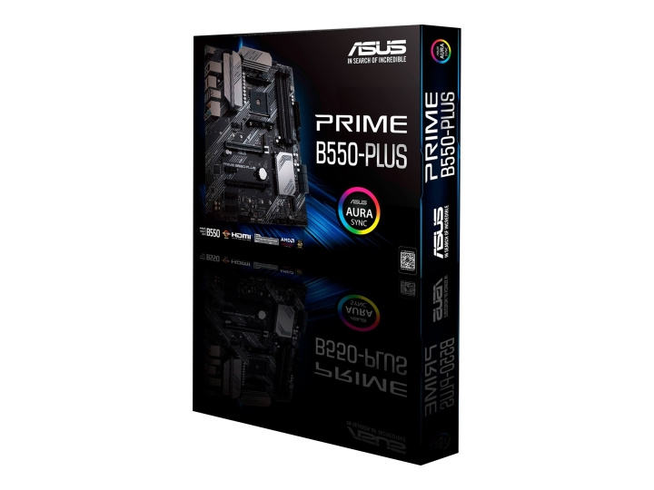 ASUS PRIME B550-PLUS ATX AM4 AMD B550 ryhmässä TIETOKOONET & TARVIKKEET / Tietokoneen komponentit / Emolevyt @ TP E-commerce Nordic AB (C62633)