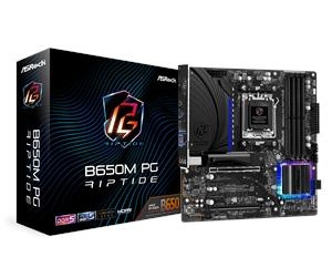 ASRock B650M PG Riptide Motherboard - AMD B650 - AMD AM5 socket - DDR5 RAM - Micro-ATX ryhmässä TIETOKOONET & TARVIKKEET / Tietokoneen komponentit / Emolevyt @ TP E-commerce Nordic AB (C62674)