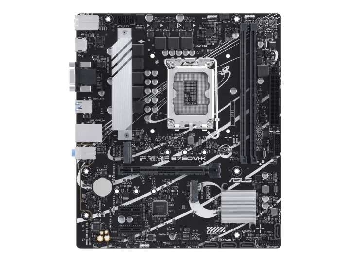 ASUS PRIME B760M-K Micro-ATX LGA1700 base Intel B760 ryhmässä TIETOKOONET & TARVIKKEET / Tietokoneen komponentit / Emolevyt @ TP E-commerce Nordic AB (C62721)