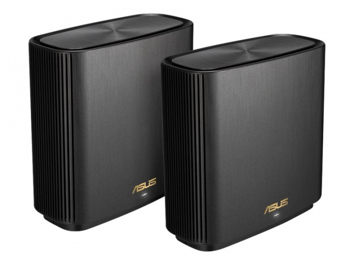 ASUS ZenWiFi AX XT8 V2 Tri-band WiFi -Mesh-järjestelmä, musta ryhmässä TIETOKOONET & TARVIKKEET / Verkko / Reititin @ TP E-commerce Nordic AB (C62736)