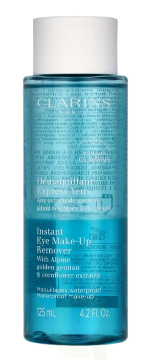 Clarins Instant Eye Make-Up Remover 125 ml ryhmässä KAUNEUS JA TERVEYS / Meikit / Meikinpoisto @ TP E-commerce Nordic AB (C62865)