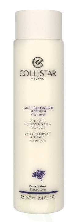 Collistar Anti-Age Cleansing Milk 250 ml ryhmässä KAUNEUS JA TERVEYS / Ihonhoito / Kasvot / Puhdistus @ TP E-commerce Nordic AB (C62886)