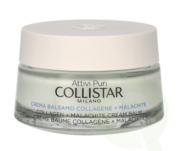 Collistar Attivi Puri Collagen + Malachite Cream Balm 50 ml ryhmässä KAUNEUS JA TERVEYS / Ihonhoito / Kasvot / Päivävoide @ TP E-commerce Nordic AB (C62888)