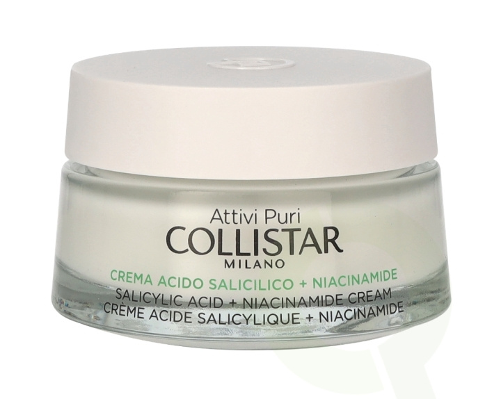 Collistar Attivi Puri Salicylic Acid + Niacinamide Cream 50 ml ryhmässä KAUNEUS JA TERVEYS / Ihonhoito / Kasvot / Päivävoide @ TP E-commerce Nordic AB (C62891)