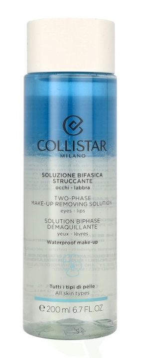 Collistar Two-Phase Make-Up Removing Solution 200 ml ryhmässä KAUNEUS JA TERVEYS / Meikit / Meikinpoisto @ TP E-commerce Nordic AB (C62893)