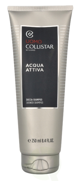 Collistar Uomo Acqua Attiva Shower-Shampoo 250 ml ryhmässä KAUNEUS JA TERVEYS / Hiukset &Stailaus / Hiustenhoito / Shampoo @ TP E-commerce Nordic AB (C62910)