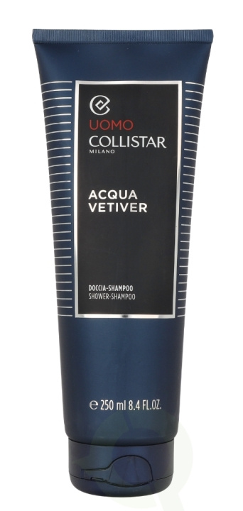 Collistar Uomo Acqua Vetiver Shower-Shampoo 250 ml ryhmässä KAUNEUS JA TERVEYS / Hiukset &Stailaus / Hiustenhoito / Shampoo @ TP E-commerce Nordic AB (C62912)