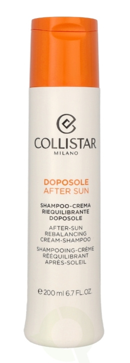 Collistar After-Sun Rebalancing Cream Shampoo 200 ml ryhmässä KAUNEUS JA TERVEYS / Hiukset &Stailaus / Hiustenhoito / Shampoo @ TP E-commerce Nordic AB (C62950)
