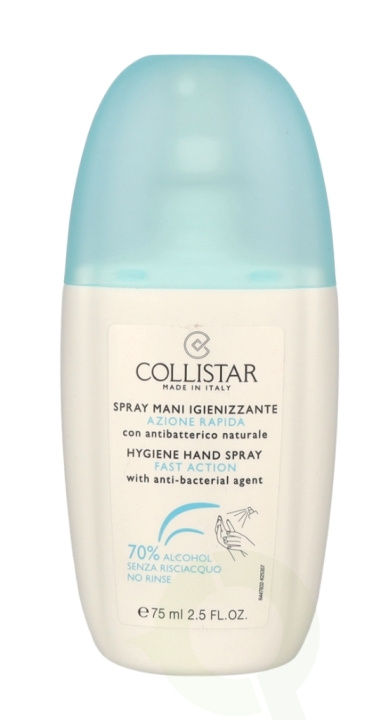Collistar Hygiene Hand Spray 75 ml ryhmässä KAUNEUS JA TERVEYS / Terveydenhoito / Käsien desinfiointi @ TP E-commerce Nordic AB (C62951)