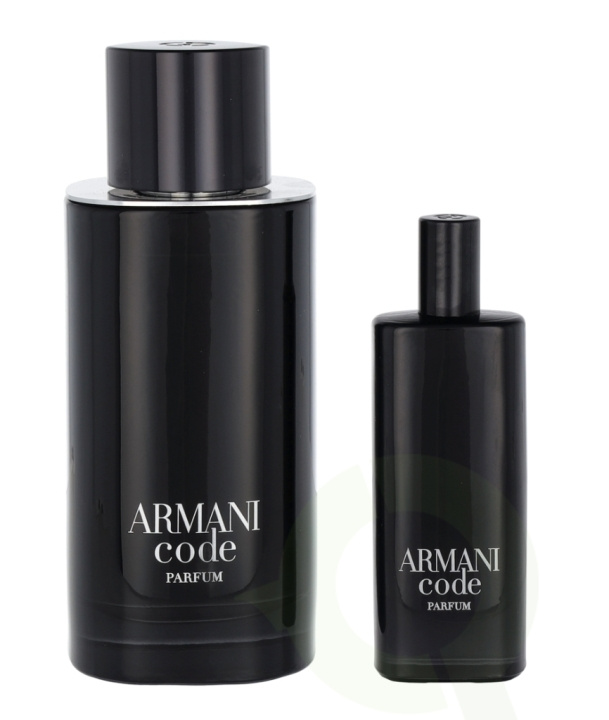 Armani Code Le Parfum Giftset 140 ml Edp Spray 125ml/Edp 15ml ryhmässä KAUNEUS JA TERVEYS / Tuoksut & Parfyymit / Parfyymit / Miesten Tuoksut @ TP E-commerce Nordic AB (C62958)