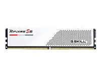 G.Skill Ripjaws S5 DDR5 32GB kit 6000MHz CL30 Non-ECC ryhmässä TIETOKOONET & TARVIKKEET / Tietokoneen komponentit / RAM-muistit / DDR5 @ TP E-commerce Nordic AB (C63033)