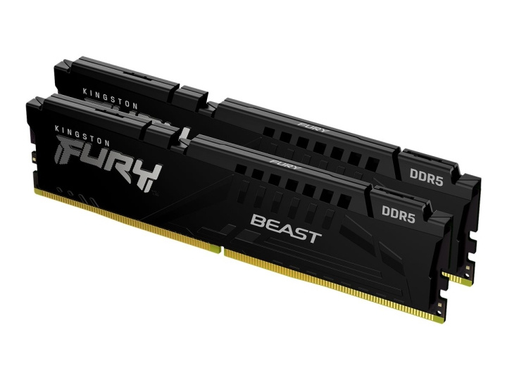 Kingston FURY Beast DDR5 32GB kit 6000MHz CL36 On-die ECC ryhmässä TIETOKOONET & TARVIKKEET / Tietokoneen komponentit / RAM-muistit / DDR5 @ TP E-commerce Nordic AB (C63050)