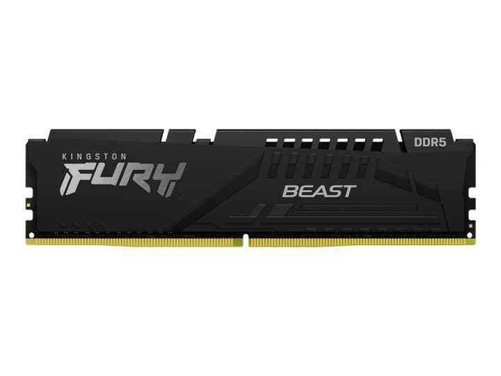 Kingston FURY Beast DDR5 32GB 6000MHz CL36 On-die ECC ryhmässä TIETOKOONET & TARVIKKEET / Tietokoneen komponentit / RAM-muistit / DDR5 @ TP E-commerce Nordic AB (C63059)