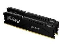 Kingston FURY Beast DDR5 16GB kit 6000MHz CL36 On-die ECC ryhmässä TIETOKOONET & TARVIKKEET / Tietokoneen komponentit / RAM-muistit / DDR5 @ TP E-commerce Nordic AB (C63060)