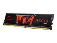 G.Skill AEGIS DDR4 16GB 3000MHz CL16 Non-ECC ryhmässä TIETOKOONET & TARVIKKEET / Tietokoneen komponentit / RAM-muistit / DDR4 @ TP E-commerce Nordic AB (C63112)