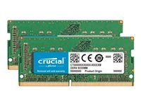 Crucial DDR4 64GB kit 2666MHz CL19 Non-ECC SO-DIMM 260-PIN ryhmässä TIETOKOONET & TARVIKKEET / Tietokoneen komponentit / RAM-muistit / DDR4 SoDimm @ TP E-commerce Nordic AB (C63152)