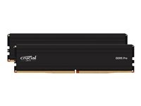 Crucial DDR5 SDRAM 64GB kit 5600MHz CL46 On-die ECC DIMM 288-PIN ryhmässä TIETOKOONET & TARVIKKEET / Tietokoneen komponentit / RAM-muistit / DDR5 @ TP E-commerce Nordic AB (C63182)