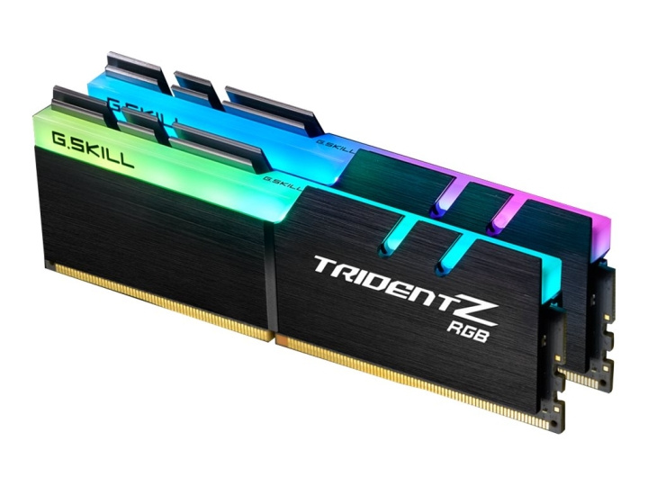 G.Skill TridentZ RGB Series DDR4 32GB kit 3200MHz CL16 Non-ECC ryhmässä TIETOKOONET & TARVIKKEET / Tietokoneen komponentit / RAM-muistit / DDR4 @ TP E-commerce Nordic AB (C63200)