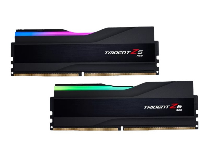 G.Skill Trident Z5 RGB DDR5 32GB kit 7200MHz CL34 Non-ECC ryhmässä TIETOKOONET & TARVIKKEET / Tietokoneen komponentit / RAM-muistit / DDR5 @ TP E-commerce Nordic AB (C63225)