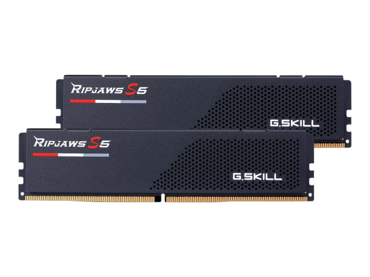 G.Skill Ripjaws S5 DDR5 64GB kit 6000MHz CL30 Non-ECC ryhmässä TIETOKOONET & TARVIKKEET / Tietokoneen komponentit / RAM-muistit / DDR5 @ TP E-commerce Nordic AB (C63241)