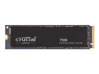 Crucial Solid State-DriveT500 500GB M.2 PCI Express 4.0 (NVMe) ryhmässä TIETOKOONET & TARVIKKEET / Verkko / Verkkokortti / PCI Express @ TP E-commerce Nordic AB (C63247)