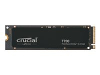 Crucial Solid State-Drive T700 2TB M.2 PCI Express 5.0 (NVMe) ryhmässä TIETOKOONET & TARVIKKEET / Verkko / Verkkokortti / PCI Express @ TP E-commerce Nordic AB (C63250)