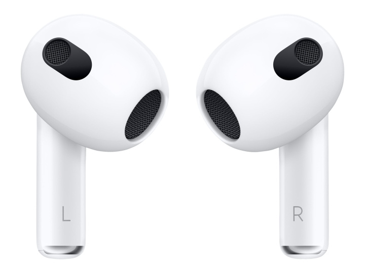 Apple AirPods 3. gen (2022) Lightning Charging Case ryhmässä KODINELEKTRONIIKKA / Ääni & Kuva / Kuulokkeet & Tarvikkeet / Kuulokkeet @ TP E-commerce Nordic AB (C63368)