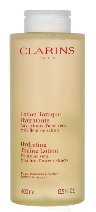 Clarins Hydrating Toning Lotion 400 ml ryhmässä KAUNEUS JA TERVEYS / Ihonhoito / Kasvot / Puhdistus @ TP E-commerce Nordic AB (C63450)