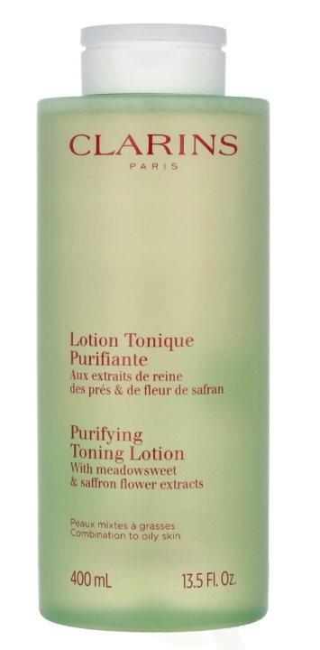 Clarins Purifying Toning Lotion 400 ml ryhmässä KAUNEUS JA TERVEYS / Ihonhoito / Kasvot / Puhdistus @ TP E-commerce Nordic AB (C63452)