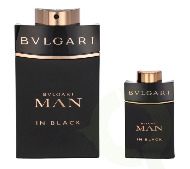 Bvlgari Mies mustassa lahjapakkaus 115 ml Edp Spray 100ml/Edp Spray 15ml ryhmässä KAUNEUS JA TERVEYS / Lahjapakkaukset / Miesten lahjapakkaukset @ TP E-commerce Nordic AB (C63481)