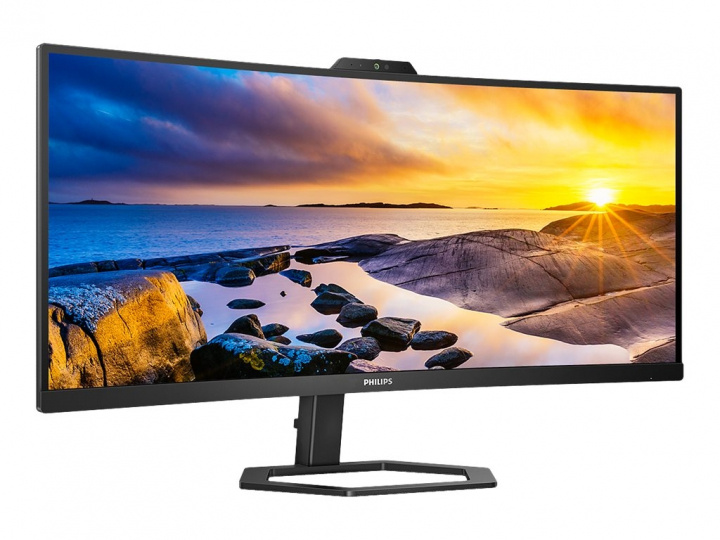 Philips 34E1C5600HE 34 3440 x 1440 (UltraWide) HDMI DisplayPort USB-C 100 Hz dockningsbar bildskärm ryhmässä TIETOKOONET & TARVIKKEET / Näytöt / Tietokonenäytöt @ TP E-commerce Nordic AB (C63524)