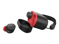 Philips TAA5508BK Wireless True Wireless Earbuds Black Red ryhmässä KODINELEKTRONIIKKA / Ääni & Kuva / Kuulokkeet & Tarvikkeet / Kuulokkeet @ TP E-commerce Nordic AB (C63603)