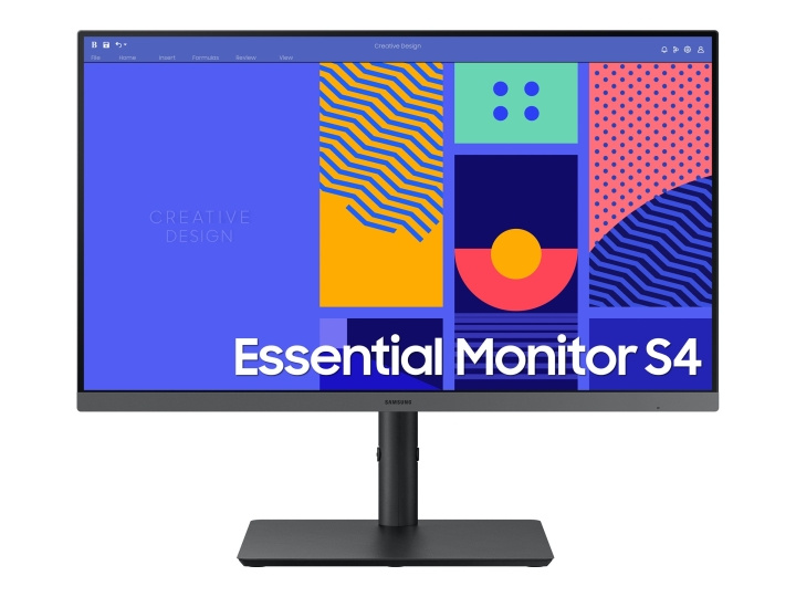 Samsung S24C432GAU 24 1920 x 1080 (Full HD) VGA (HD-15) HDMI DisplayPort 100Hz Pivot Monitor ryhmässä TIETOKOONET & TARVIKKEET / Näytöt / Tietokonenäytöt @ TP E-commerce Nordic AB (C63605)