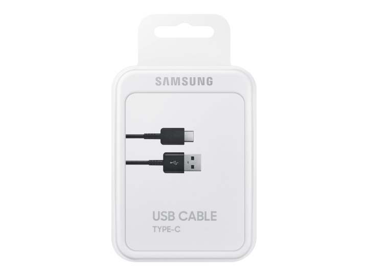 Samsung USB 2.0 USB Type-C kabel 1,5m Svart ryhmässä TIETOKOONET & TARVIKKEET / Kaapelit & Sovittimet / USB / USB-C @ TP E-commerce Nordic AB (C63642)