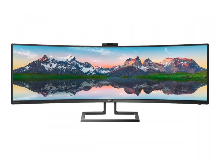 Philips Brilliance P-line 499P9H 49 5120 x 1440 (UltraWide) HDMI DisplayPort USB-C 60Hz dockningsskärm ryhmässä TIETOKOONET & TARVIKKEET / Näytöt / Tietokonenäytöt @ TP E-commerce Nordic AB (C63650)