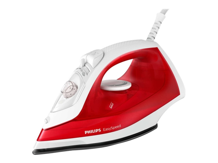 Philips EasySpeed GC1742 Steam Iron 2000W Red White ryhmässä KOTI, TALOUS JA PUUTARHA / Vaatehuolto / Silitysrauta @ TP E-commerce Nordic AB (C63665)