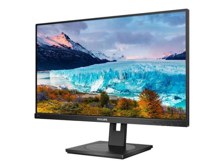 Philips S-line 272S1AE 27 IPS 1920 x 1080 (Full HD) 75Hz DVI VGA (HD-15) HDMI DisplayPort Pivot Skærm ryhmässä TIETOKOONET & TARVIKKEET / Näytöt / Tietokonenäytöt @ TP E-commerce Nordic AB (C63674)