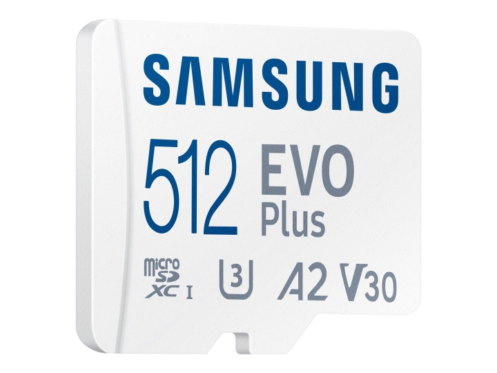 Samsung EVO MB-MC512KA microSDXC 512GB 130MB/s ryhmässä KODINELEKTRONIIKKA / Tallennusvälineet / Muistikortit / MicroSD/HC/XC @ TP E-commerce Nordic AB (C63699)