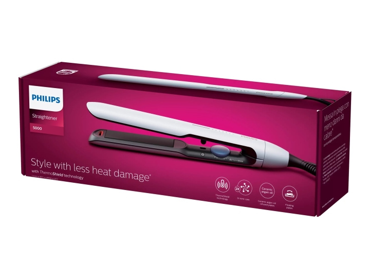 Philips himmelsblå plattång BHS520 ryhmässä KAUNEUS JA TERVEYS / Hiukset &Stailaus / Muotoilutyökalut / Suoristinraudat @ TP E-commerce Nordic AB (C63721)