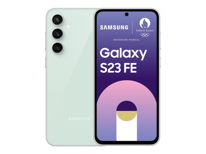Samsung Galaxy S23 FE 6.4 256GB Mint ryhmässä ÄLYPUHELIMET JA TABLETIT / Kännykät & smartphones @ TP E-commerce Nordic AB (C63736)